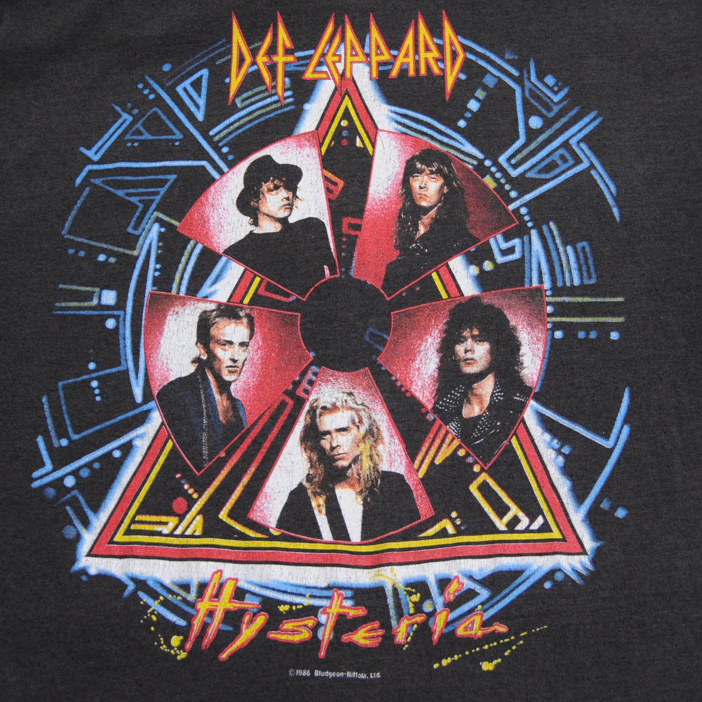 80's DEF LEPPARD Tシャツ (XL)/A2740T-0