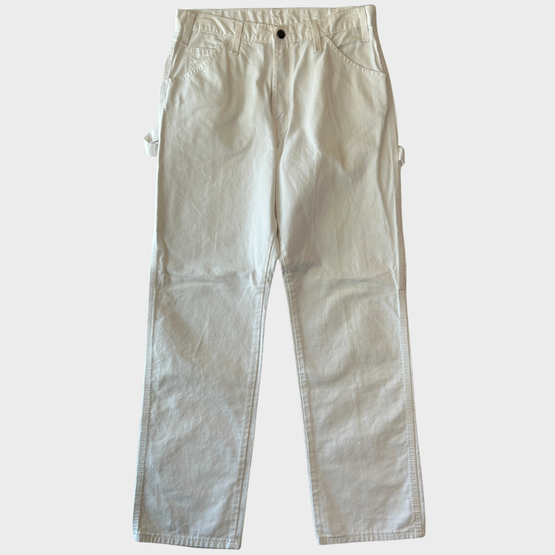 00's Dickies ディッキーズ ペインターパンツ 白 (32×32)/B3941P-SO