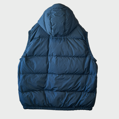 00's Ralph Lauren ラルフローレン ダウンベスト フード脱着可能 ネイビー (3XL) /A9533V-SO