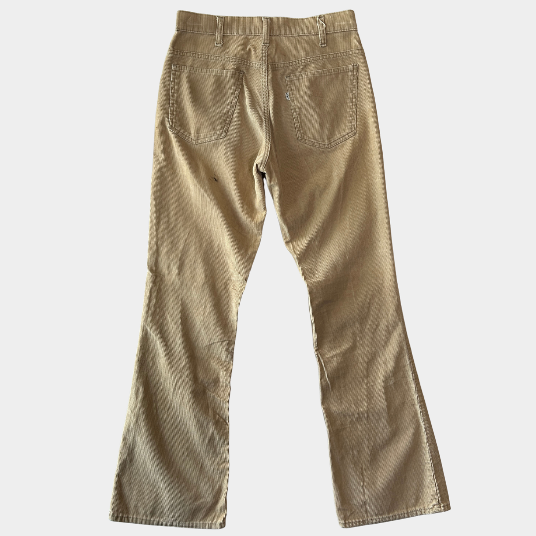 70's Levi's リーバイス 646 コーデュロイパンツ フレアパンツ ベージュ/C1427P-SO