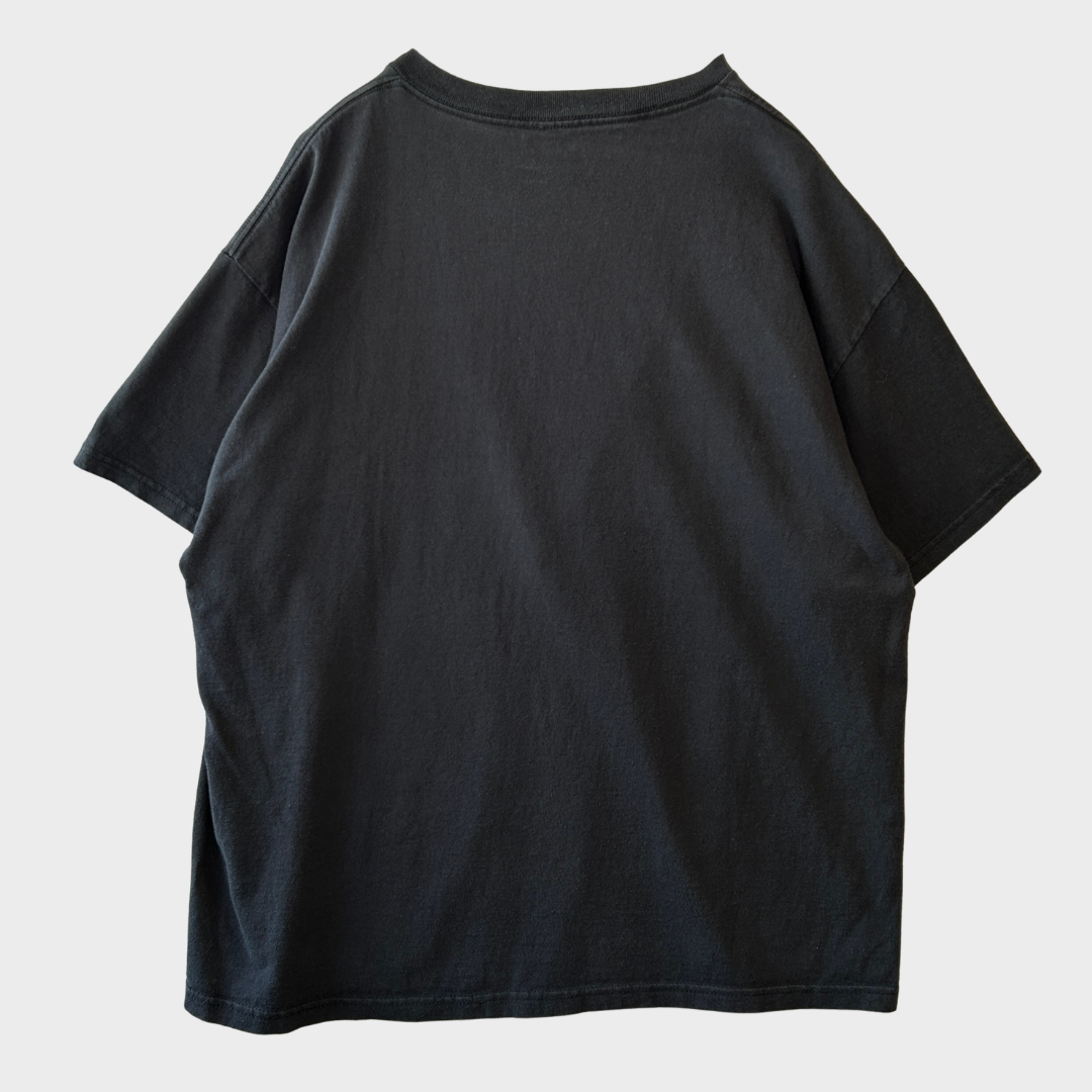 00's THE DARK KNIGHT ダークナイト JOKER BATMAN ジョーカー ムービーTシャツ ブラック (XL)/B3696T-SO