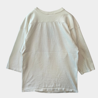 80's Champion チャンピオン U.NEBRASKA フットボールTシャツ ミッキー白(M)/A7074T-SO