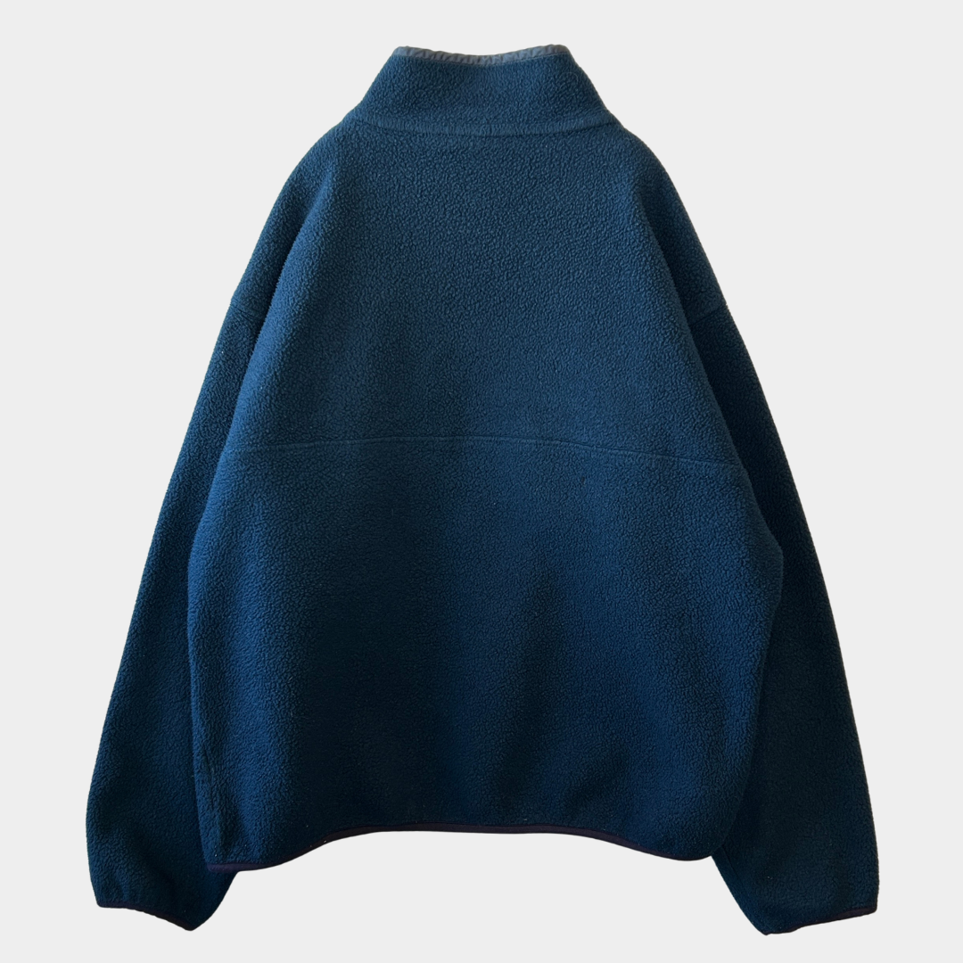 90's Patagonia パタゴニア スナップT フリースプルオーバー ネイビー /A9831F-SO