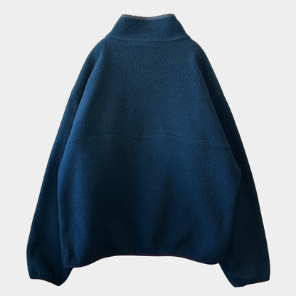 90's Patagonia パタゴニア スナップT フリースプルオーバー ネイビー /A9831F-SO