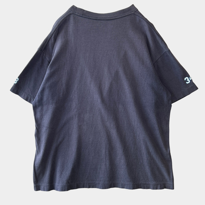 90's Stussy ステューシー LA Lakers ロゴTシャツ USA製 ネイビー(XL)/C0438T-SO