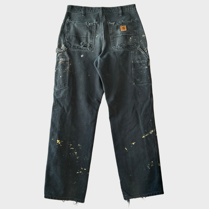 00's Carhartt カーハート ペインターパンツ 黒 (33 34)/A8934P-SO