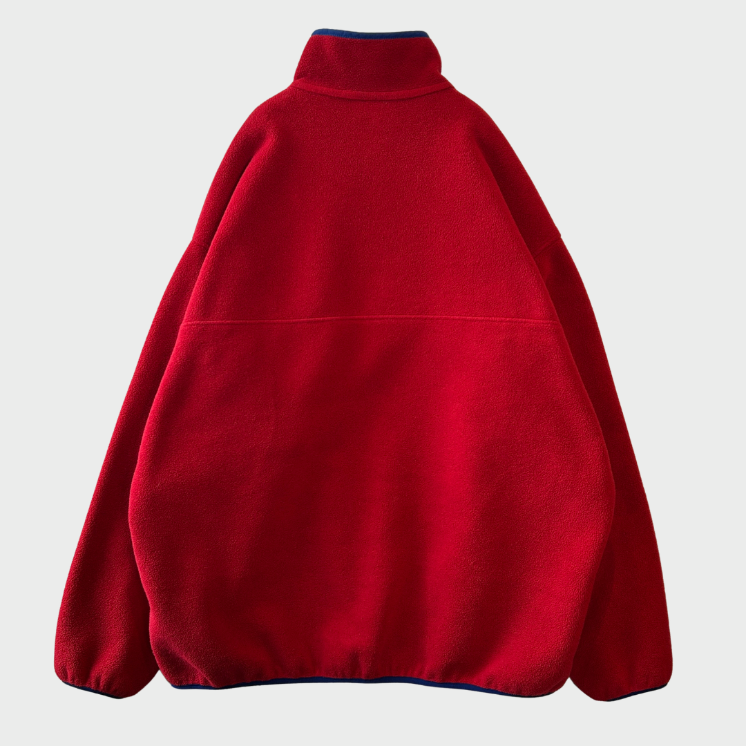 2015 (FA15) Patagonia パタゴニア シンチラ スナップT フリース 赤 (XL)/B4263F-SO