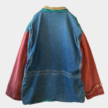 80's Eddie Bauer エディーバウアー ハンティングジャケット マルチカラー(S)/A0038J-SO