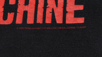 90's RAGE AGAINST THE MACHINE VネックTシャツ (XL)/A3073T-S