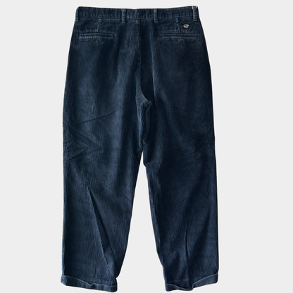 00's DOCKERS タック入り コーデュロイパンツ 紺 (36×32)/B4091P-SO