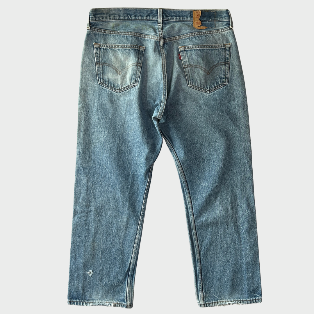90's Levi's 501 リーバイス デニムパンツ 青 (38×30)/A9718P-SO