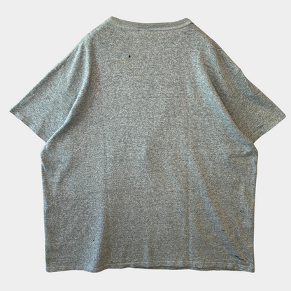 80's L.L.Bean×Champion 88/12 無地Tシャツ ワンツーボディー グレー(XL)/A3956T-SO