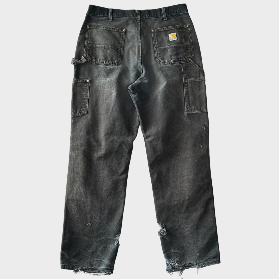 00's Carhartt カーハート ダブルニー ブラック (36×34)/A8364P