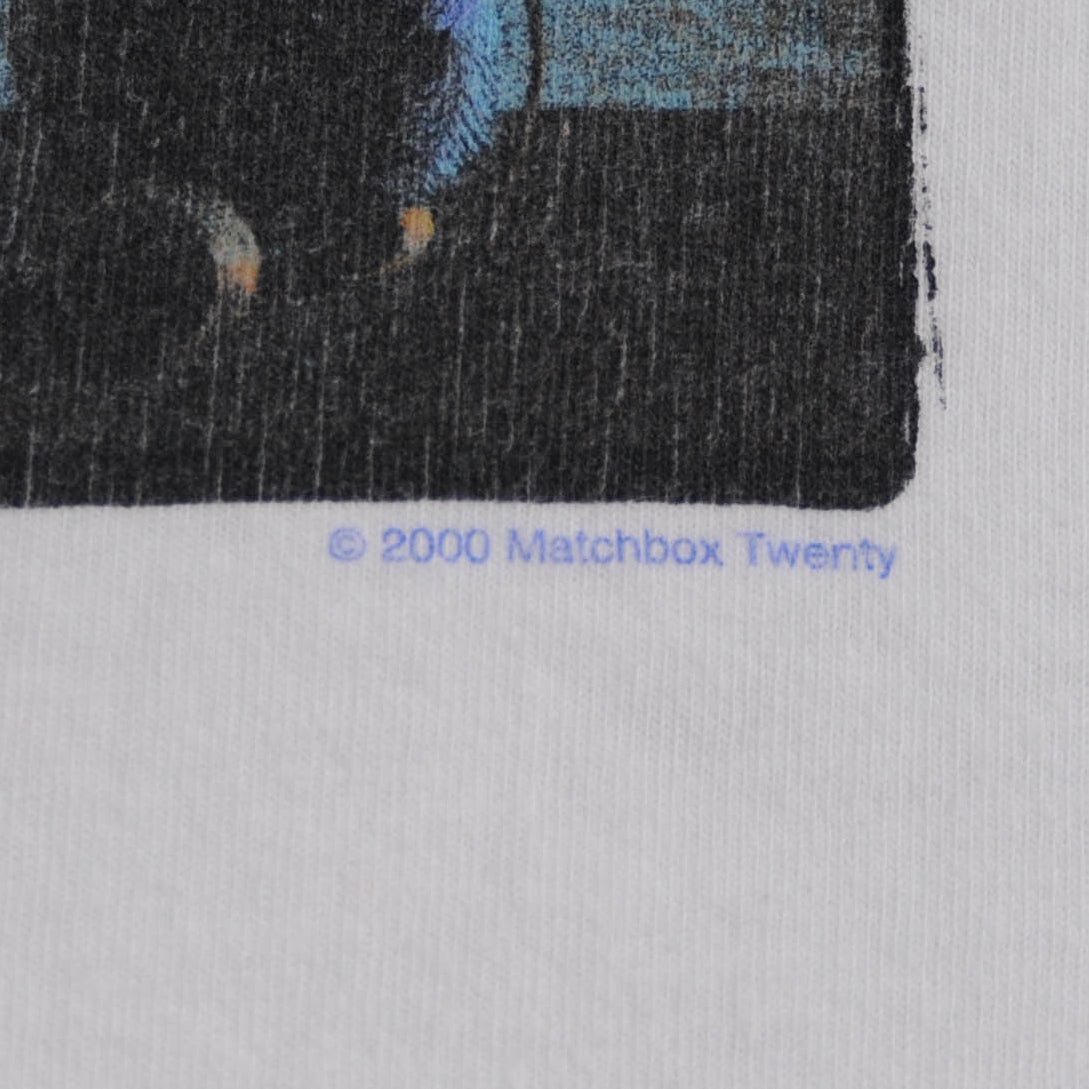 Match Box Twenty mad season tour 2001 ツアーTシャツ白(L)/A2329T-SO