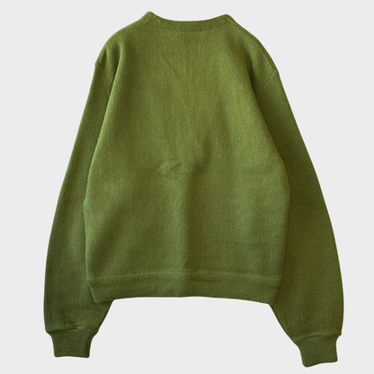 60's Sears モヘアカーディガン グリーン (M)/A8196K-SO