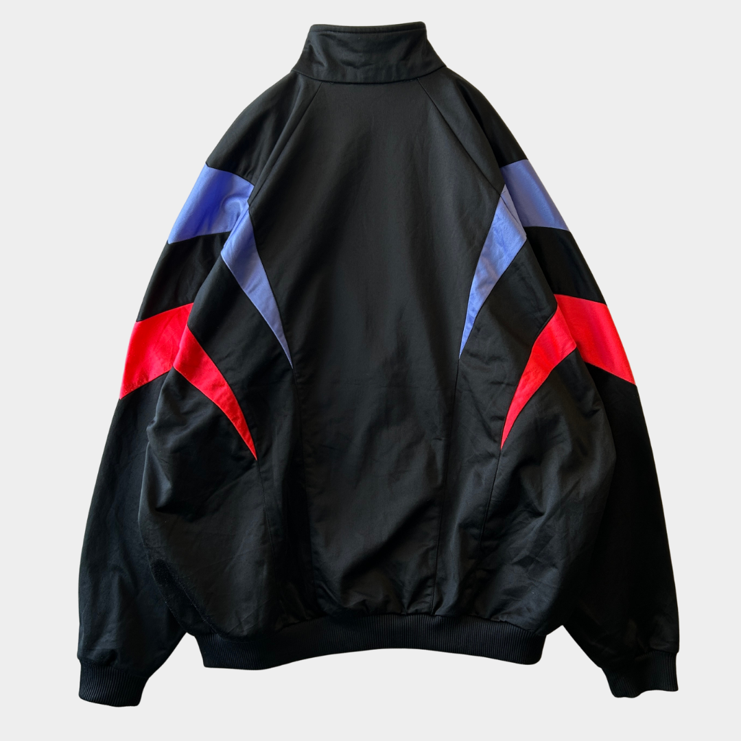 90's NIKE ナイキ トラックジャケット ブラック 銀タグ(L)/C1445J-SO