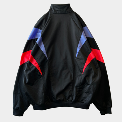 90's NIKE ナイキ トラックジャケット ブラック 銀タグ(L)/C1445J-SO