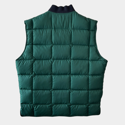 90's Eddie Bauer エディー・バウアー "CANADIAN VEST" リバーシブルグースダウンベスト(L)/C1643V-SO