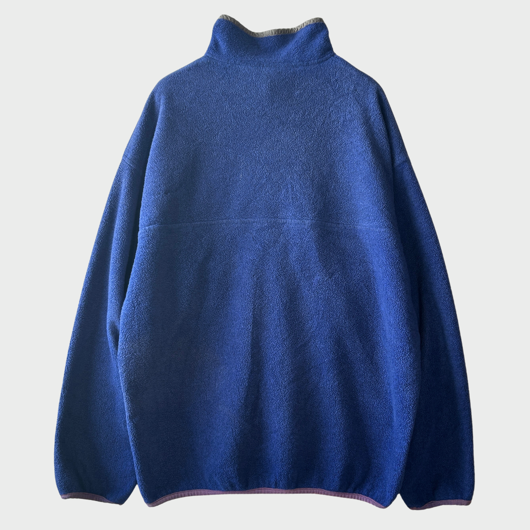 90's Patagonia パタゴニア シンチラ スナップT フリース 青 (XL)/C0106F-SO