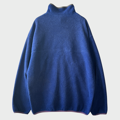 90's Patagonia パタゴニア シンチラ スナップT フリース 青 (XL)/C0106F-SO