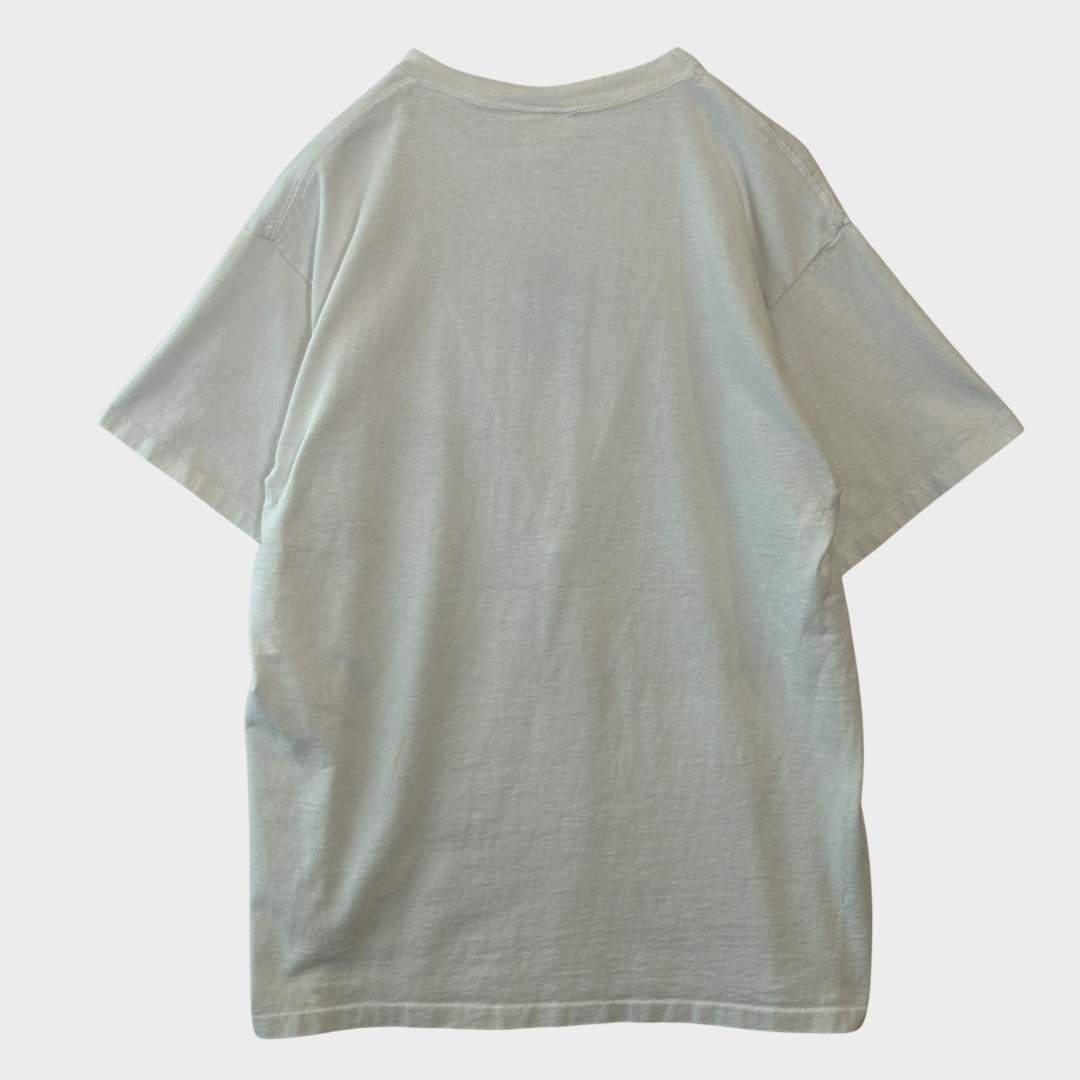 90's TULTEX マッハGoGoGo SPEED RACER Tシャツ 白 (L) /B3450T-SO