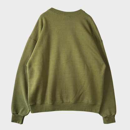 90's Soffe USMC ミリタリースウェット カーキ (L)/A7939S-SO