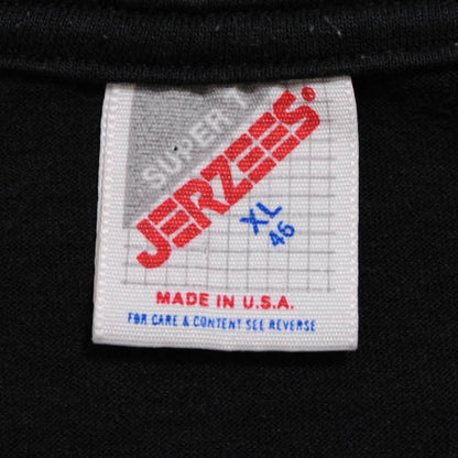 80's Jerzees HarleyDavidson イーグルTシャツ 黒(XL)/A4044T-S