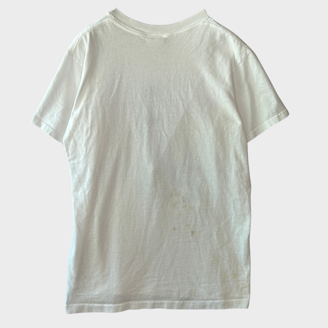 90's MICKEY.INC ディズニー Blizzard Beach ブリザード・ビーチ キャラクターTシャツ 白(不明)/B3541T-SO