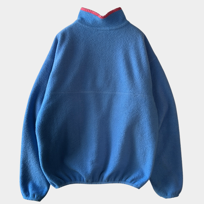 80's~ Patagonia パタゴニア シンチラ スナップT プルオーバー フリース ブルー系 (レディース12)/C1851F-SO