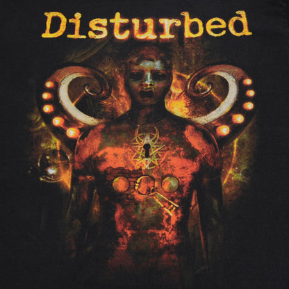 00's DISTURBED Tシャツ (L)/A4077T-O