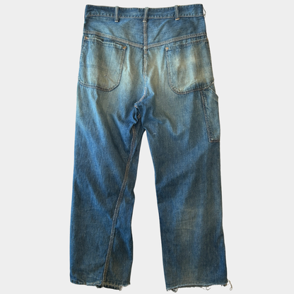 50' RED BALL デニムペインターパンツ ワークパンツ 襤褸/A9608P-SO