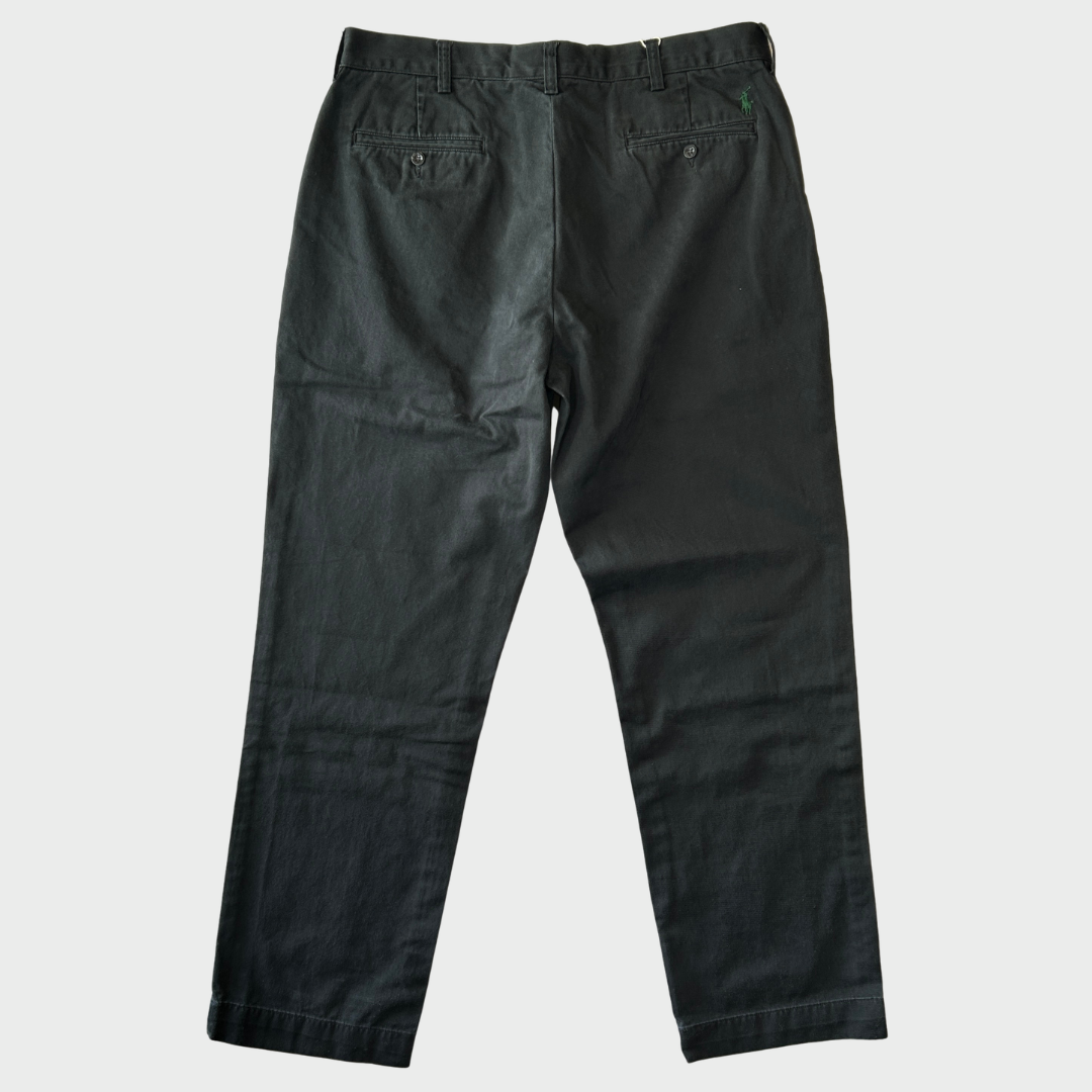 00's Ralph Lauren ラルフローレンポロチノ PRESTON PANT ブラック (W36/L34) /A9080P-SO