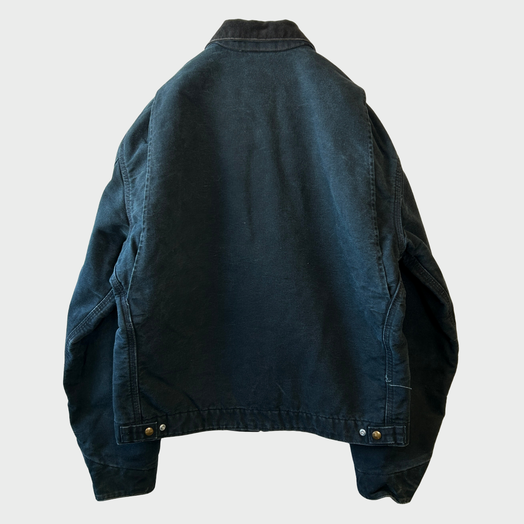 Carhartt カーハート デトロイトジャケット J001 BLK KARL USNR刺繍 ブラック (L) /A9796J-SO