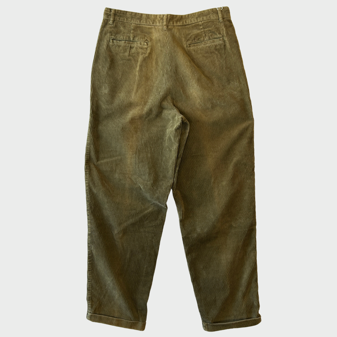 90's GAP ギャップ  コーデュロイ パンツ カーキ (W34/L30) /B1372P-SO