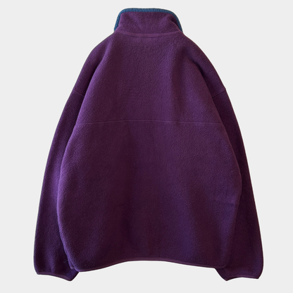 90's Patagonia パタゴニア スナップT フリースプルオーバー 紫(M)/A9013O-SO
