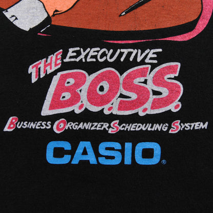 90's CASIO "BOSS" Tシャツ (XL)/A2766T-S