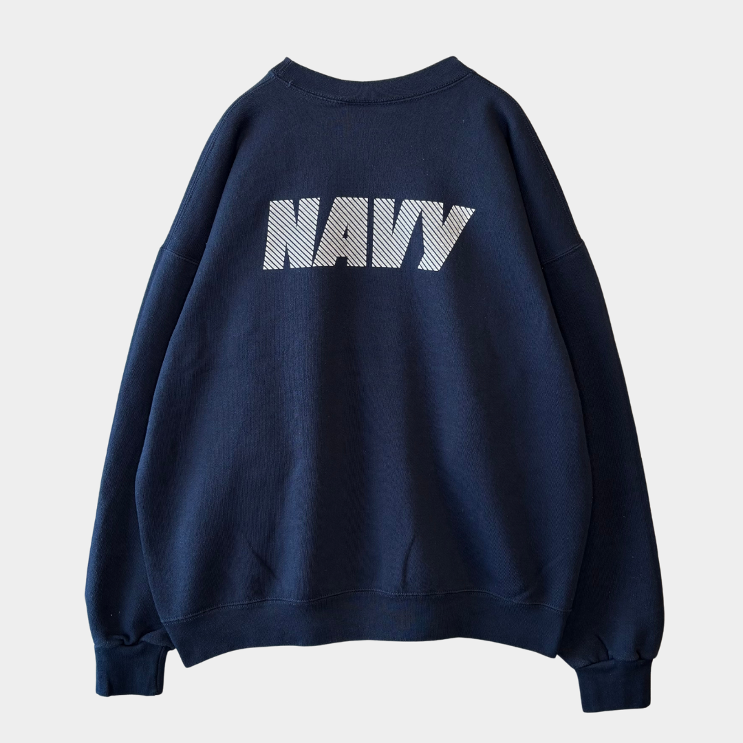 90's SOFEE U.S.NAVY スウェット トレーニングウェア リフレクター (XL)/A8538S-SO