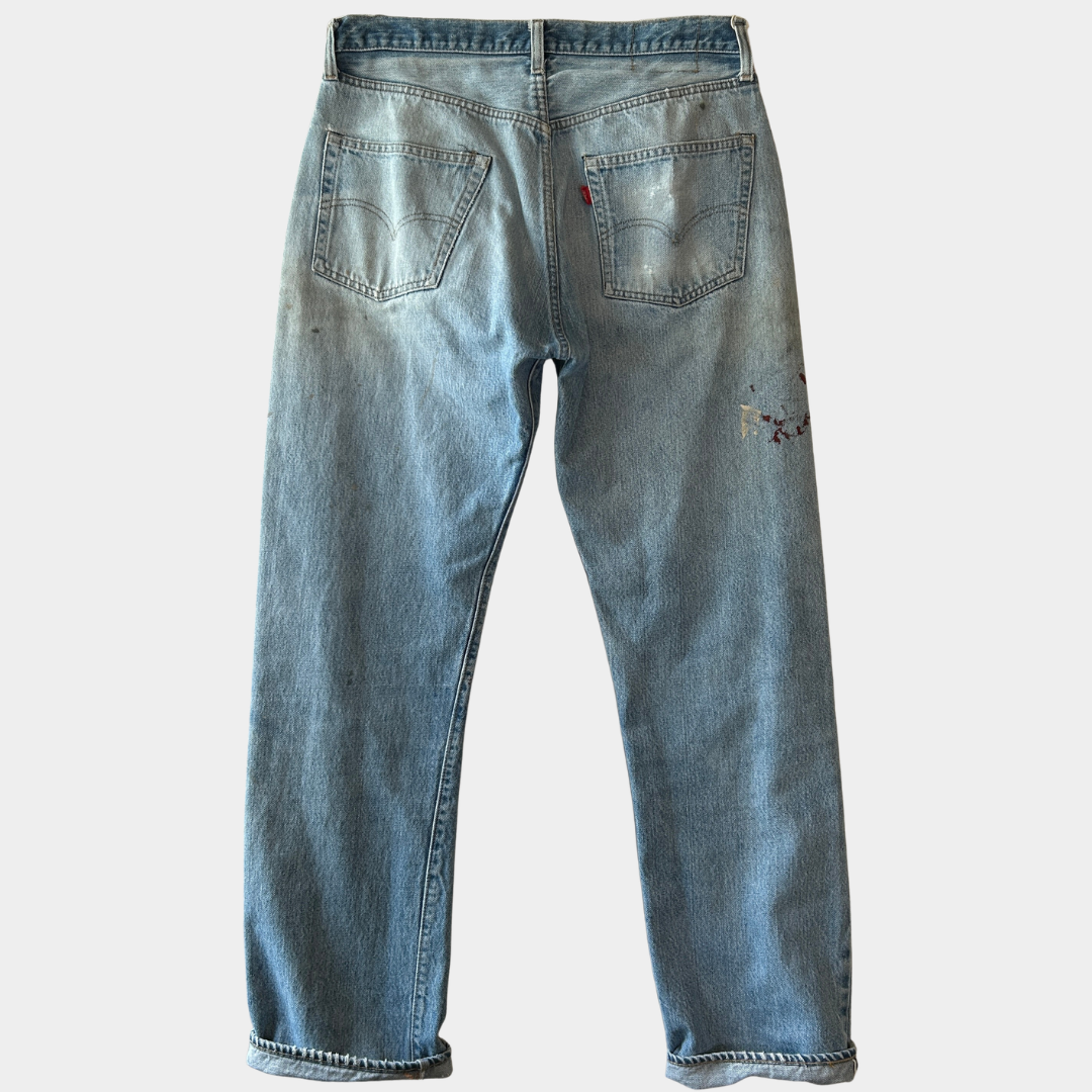 70's Levi's リーバイス 501 66後期 デニムパンツ 表記不明(実寸W33L32相当)/A6735P-SO