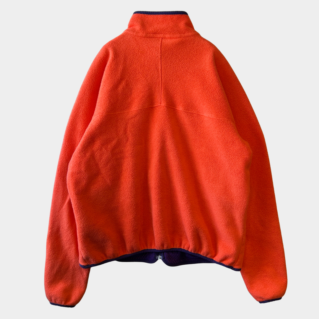 90's Patagonia パタゴニア シンチラカーディガン ピンク/パープル (XL)/A9389F-SO