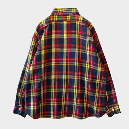 70's BIG YANK ヘビーネルシャツ チェックシャツ /A7653SH-SO