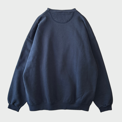 90's Soffe "PIERVIEW" Cafe & Cantina カレッジスウェット 紺 (XL)/A7902S-SO