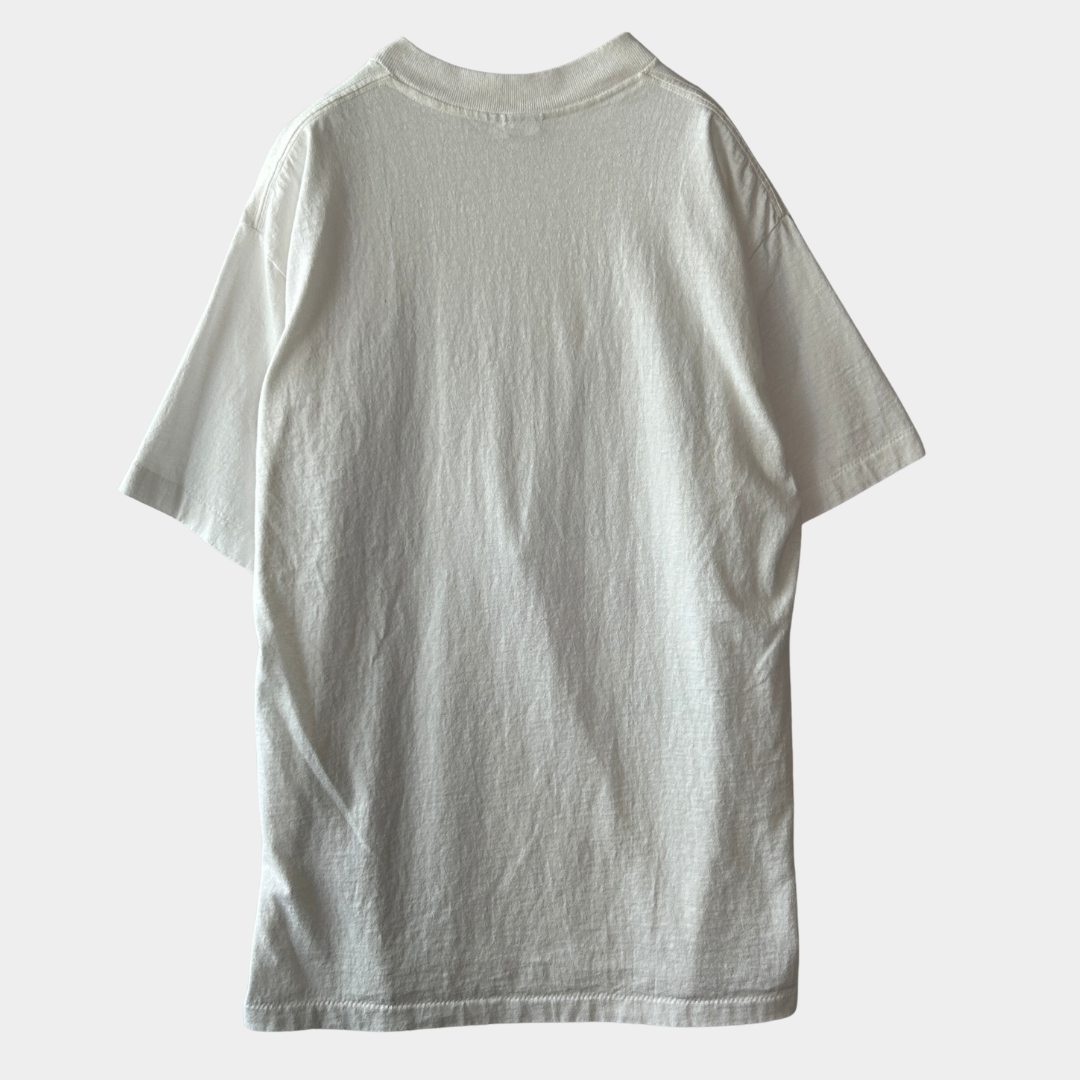 90's Marilyn Monroe jeans マリリン・モンロー Tシャツ 白 (サイズ不明)/A8468T-SO