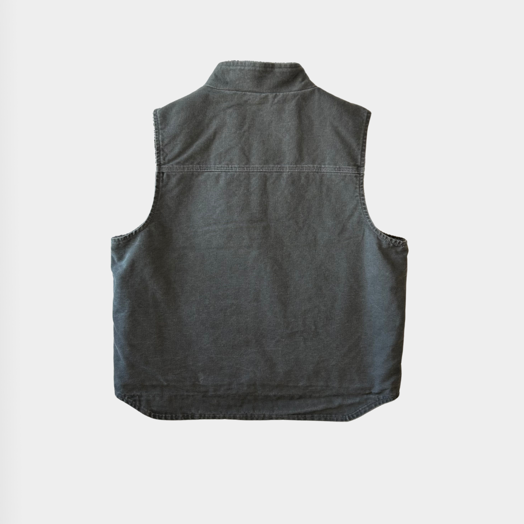 00's Carhartt カーハート ダックベスト V33-GVL(XL-R)/B0989V-SO 00's Carhartt カーハート ダックベスト V33-GVL(XL-R)/B0989V-SO