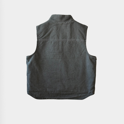 00's Carhartt カーハート ダックベスト V33-GVL(XL-R)/B0989V-SO 00's Carhartt カーハート ダックベスト V33-GVL(XL-R)/B0989V-SO