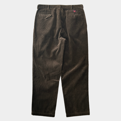 90's~ POLO GOLF corduroy classic golf pant ポロゴルフ コーデュロイ パンツ ブラウン (38 32)/A9112P-SO