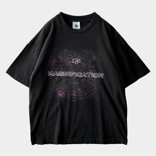 00's Yes アルバム"MAGNIFICATION" Tシャツ 黒(XL)/A6490T-SO
