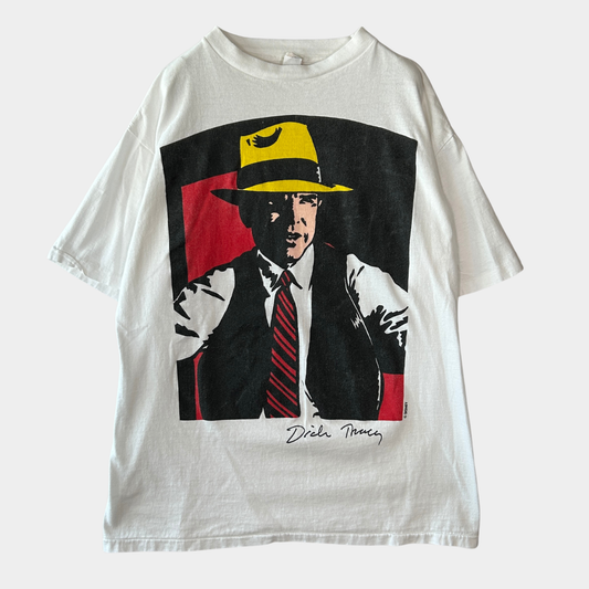 90's Disney ディック・トレイシー ムービーTシャツ 白 (XL)/C1010T-SO