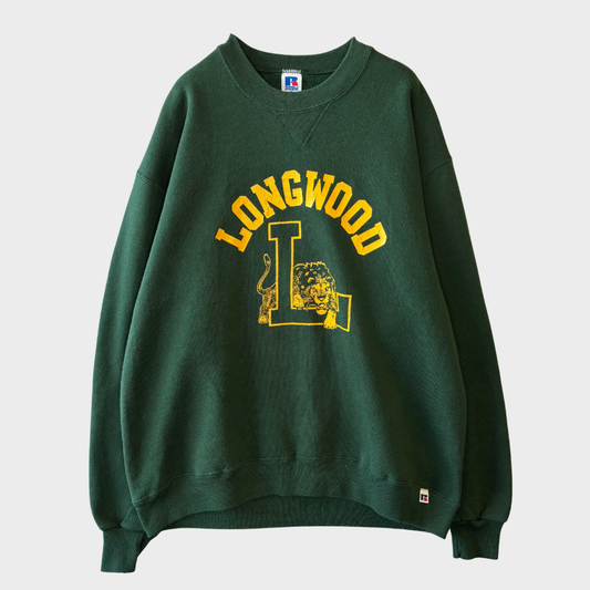 90's Russell Athletic Jong Wood カレッジスウェット 緑 (XL)/B3329S-SO