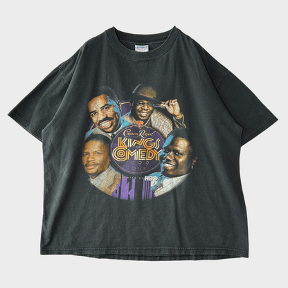 90's All Sport KING COMEDYツアーTシャツ 黒 (XL)/A7591T-SO
