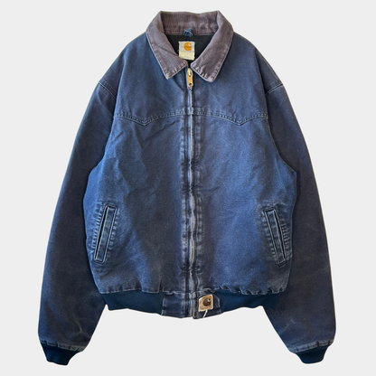 00's Carhartt カーハート サンタフェジャケット J14 MTD ネイビー (L-TALL)/B3420J-SO